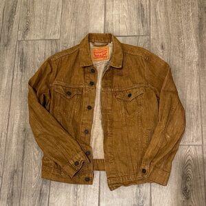 Levi's Tan Denim Jacket for Men
